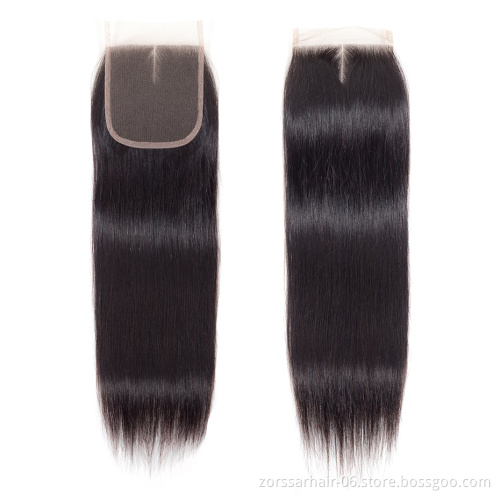 Silk base closure with brazilian hair bundles with closure,hd lace frontal closure hair,hd hair weave bundle with lace closure